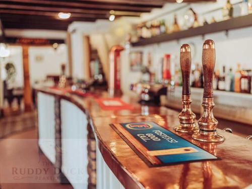 Bar area at The Ruddy Duck